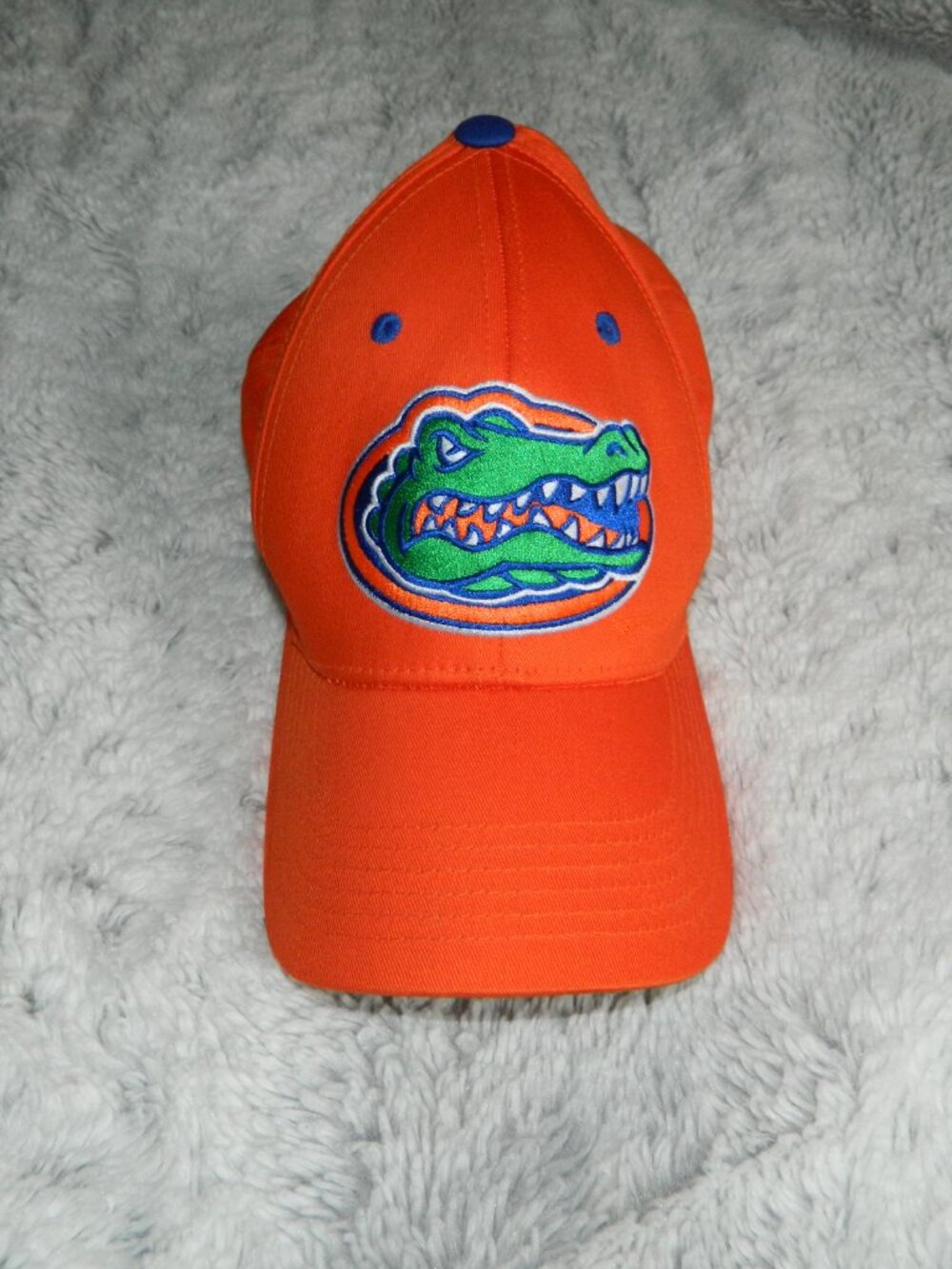 Captivating Headgear Florida Gators Baseball Cap Adjustable Orange Blue